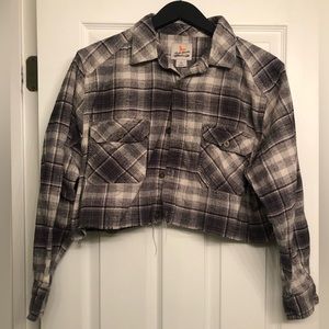 Cropped flannel